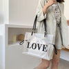 LOVE Transparent Bag