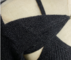 Vintage Off The Shoulder Slim Knitted Long Sleeve Sweater