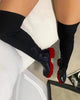Thick Bottom Round Head Knitted Boots