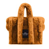 Fuzzy Furry Faux Fur Plush Tote Bag