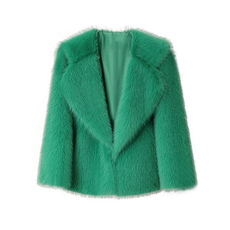 Fur Baby Lapel Coat