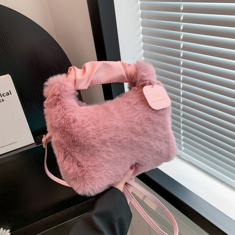 Lil Plush Pleated Handbag
