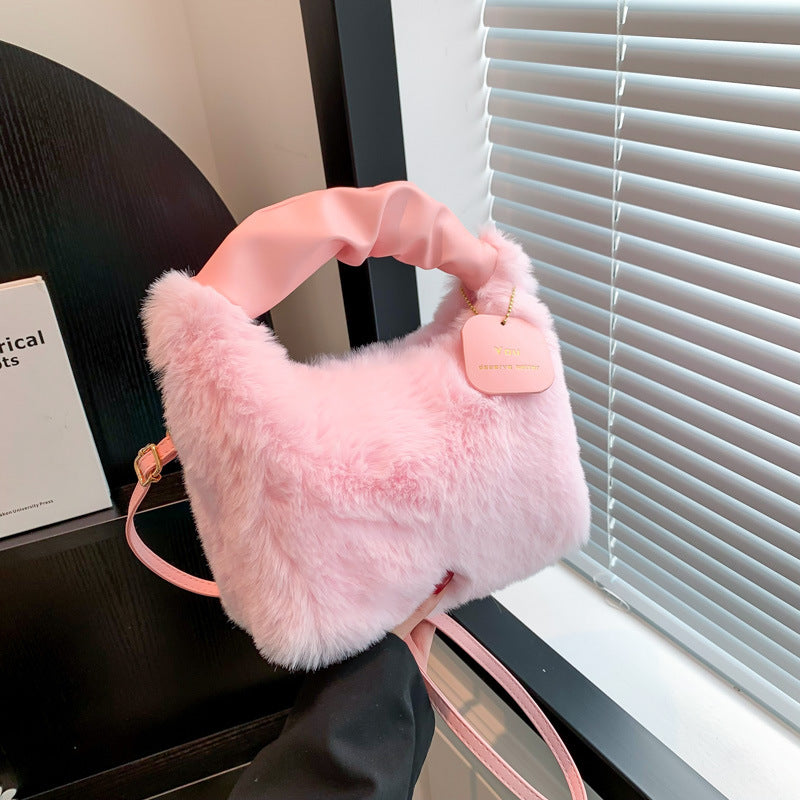 Lil Plush Pleated Handbag