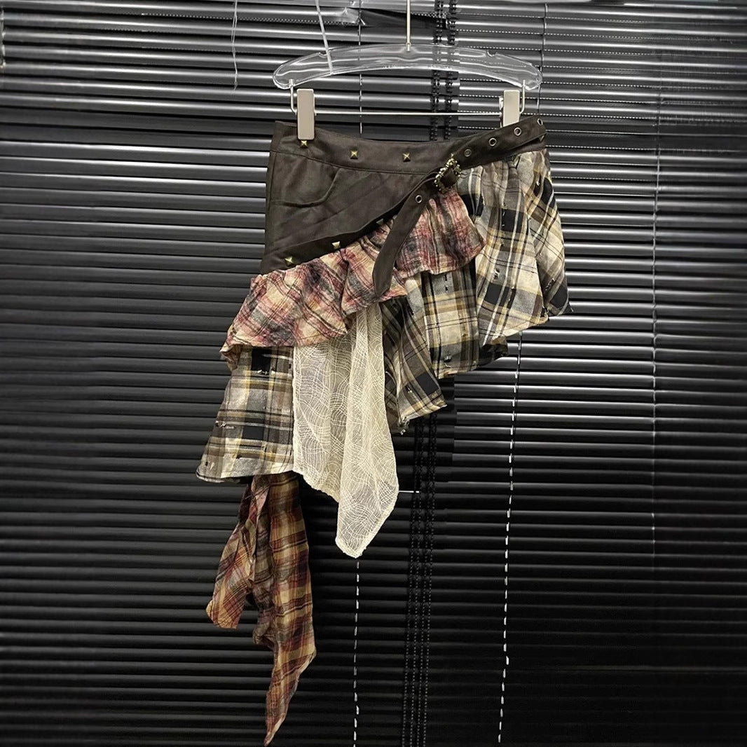 Barbi Wired Ruffled Skirt