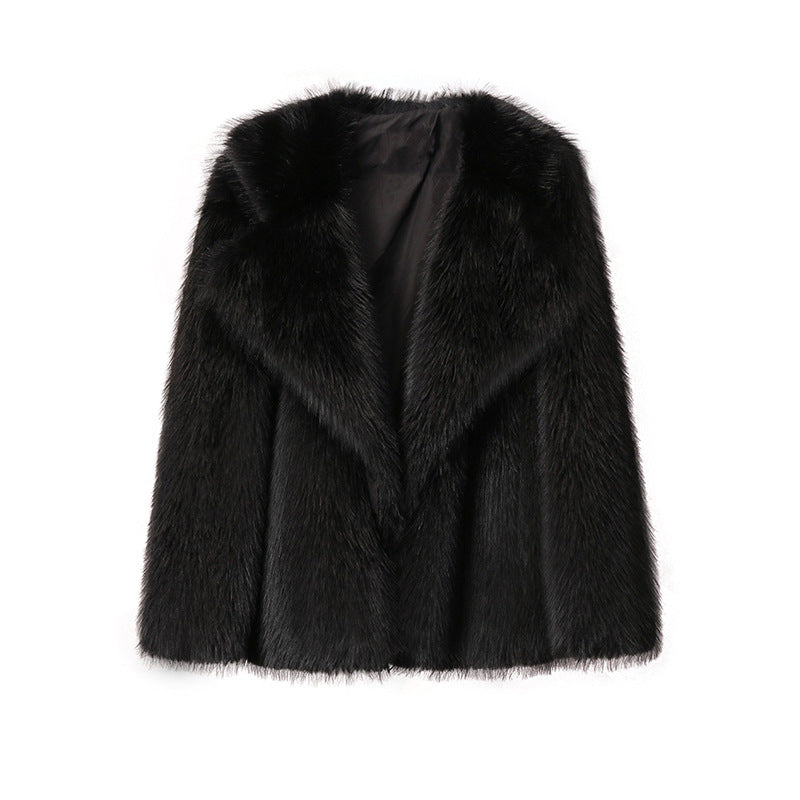 Fur Baby Lapel Coat