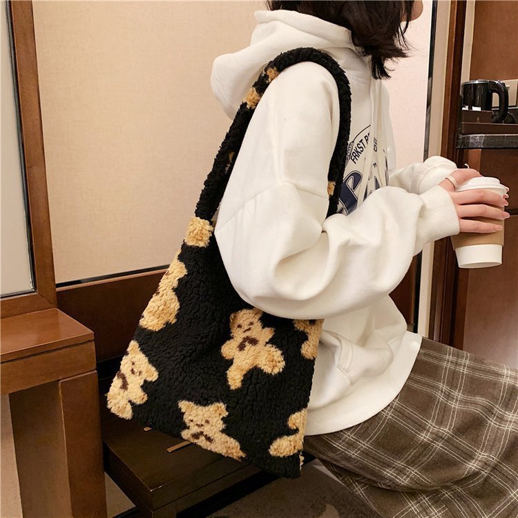Beary Plush Tote Bag