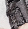 Zari Denim Skirt